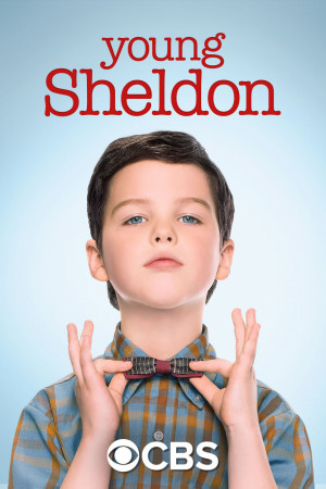 Young Sheldon TV series 2017 poster.