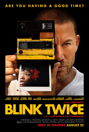 Blink Twice movie 2024 poster.